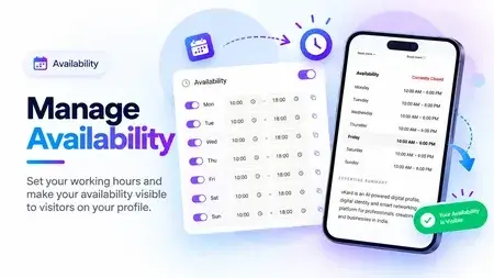 Make Your Availability Visible Before They Contact You